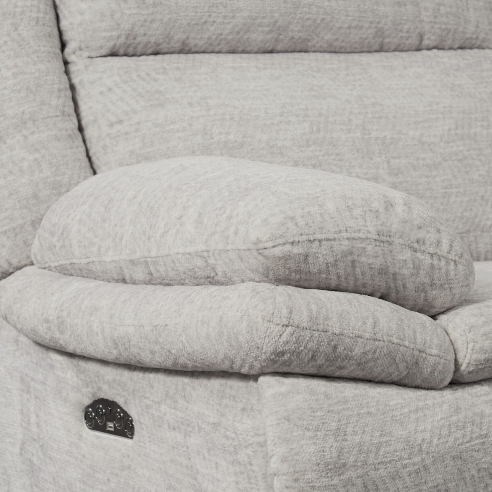 pacific gray sofa   