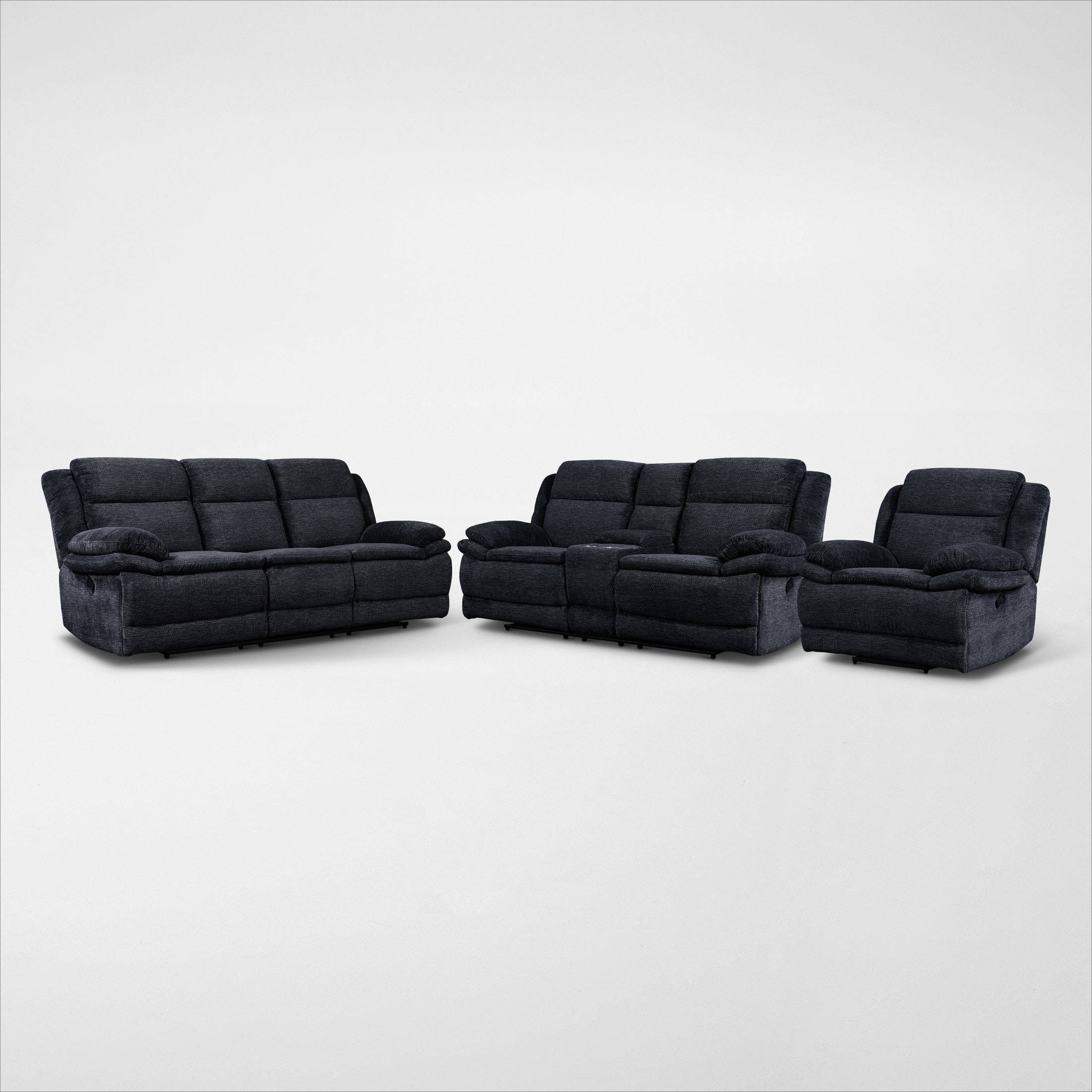 Pacific Manual Reclining Sofa | Value City Furniture Pacific Manual Reclining Sofa | Value City Furniture