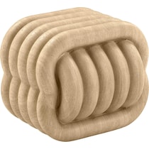 padre light brown accent stool   