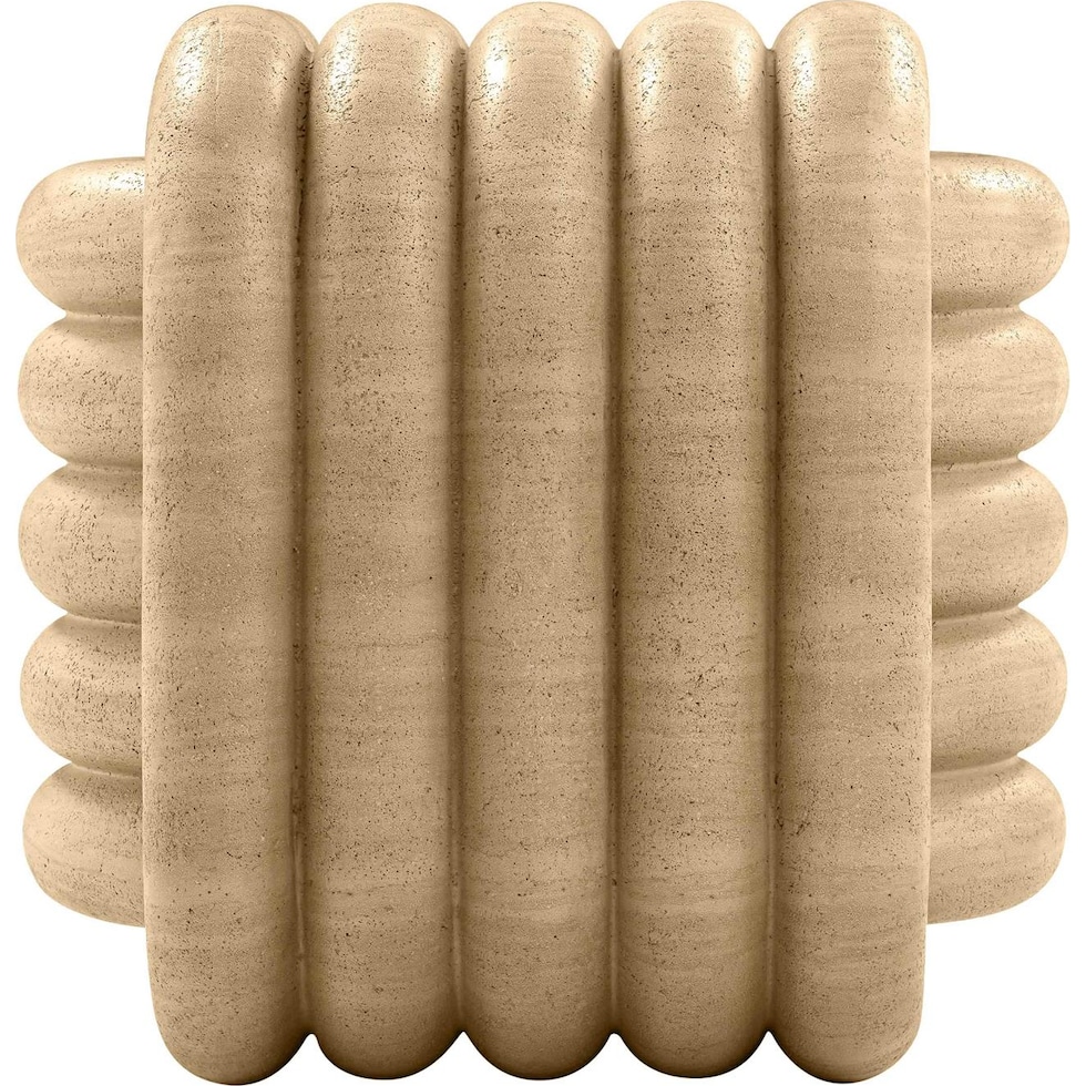 padre light brown accent stool   