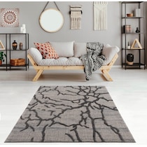 paige gray area rug  x    