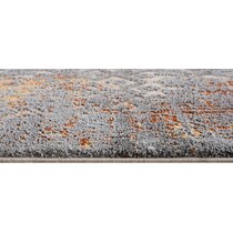 paige gray area rug  x    