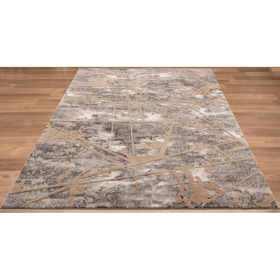 paige light brown area rug  x    