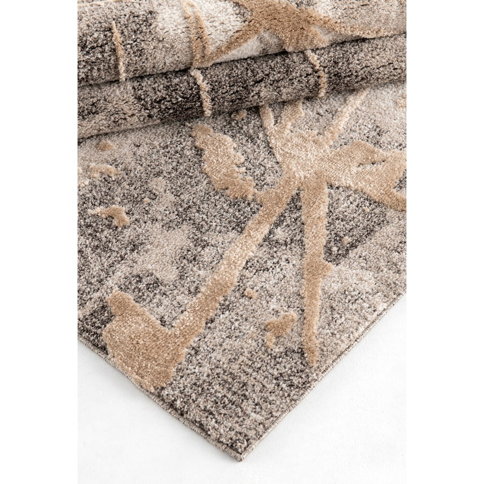 paige light brown area rug  x    