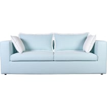 palawan blue outdoor sofa   