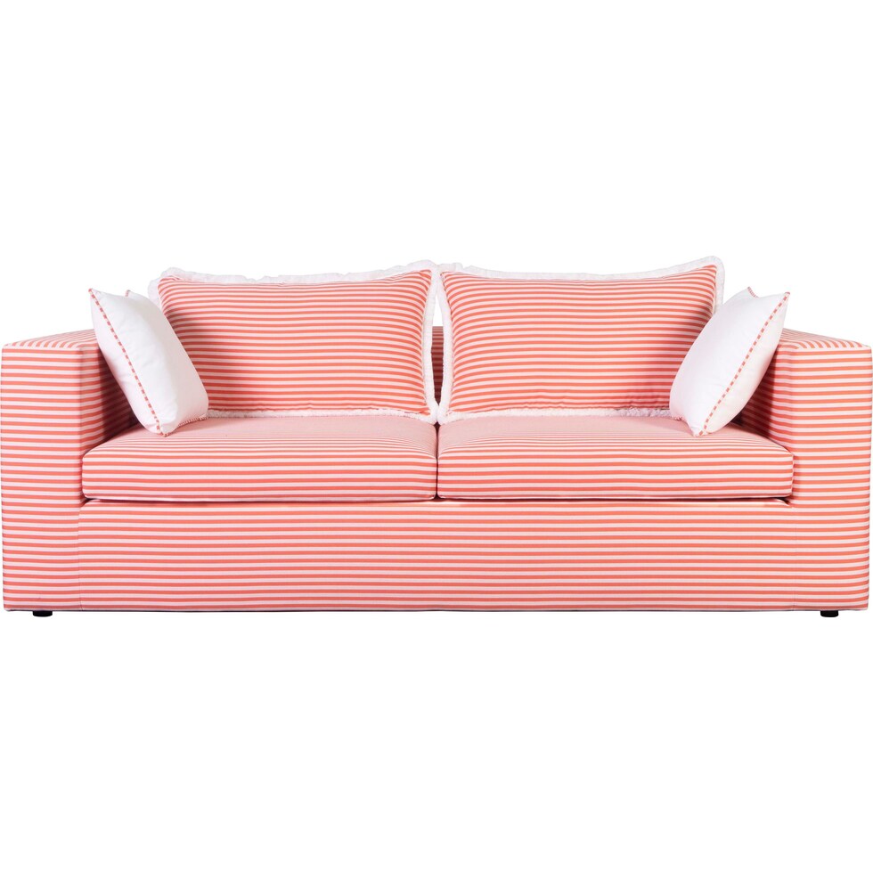 palawan red outdoor sofa   