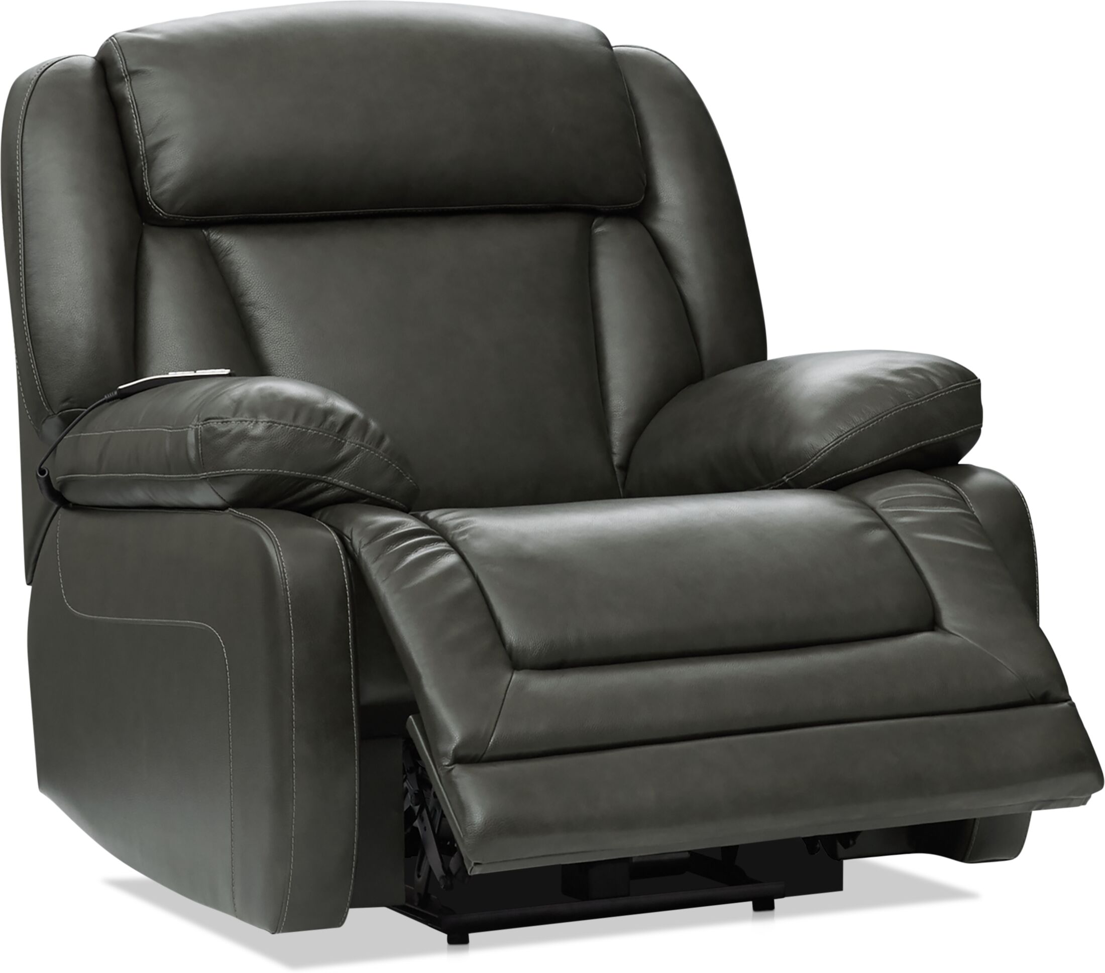 Palermo leather best sale swivel glider recliner