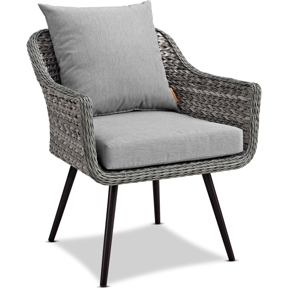 palm gray outdoor chair   