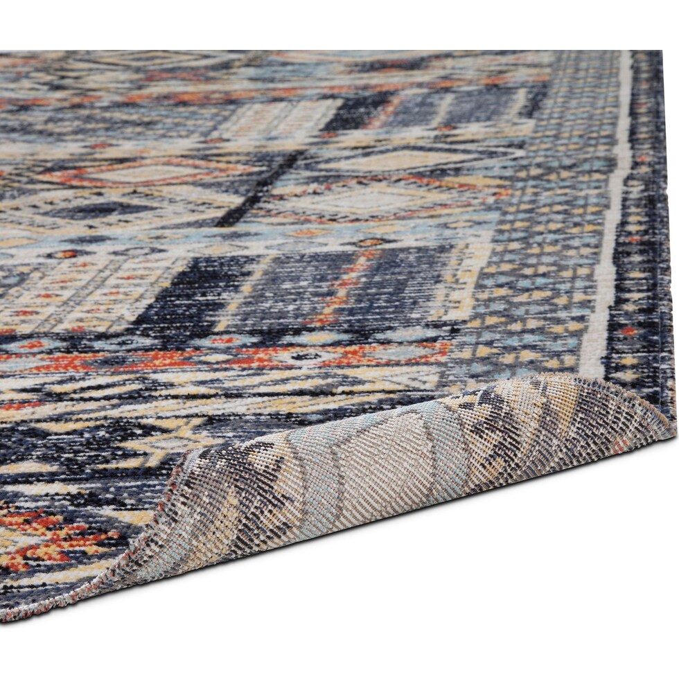 palms blue multi outdoor area rug   