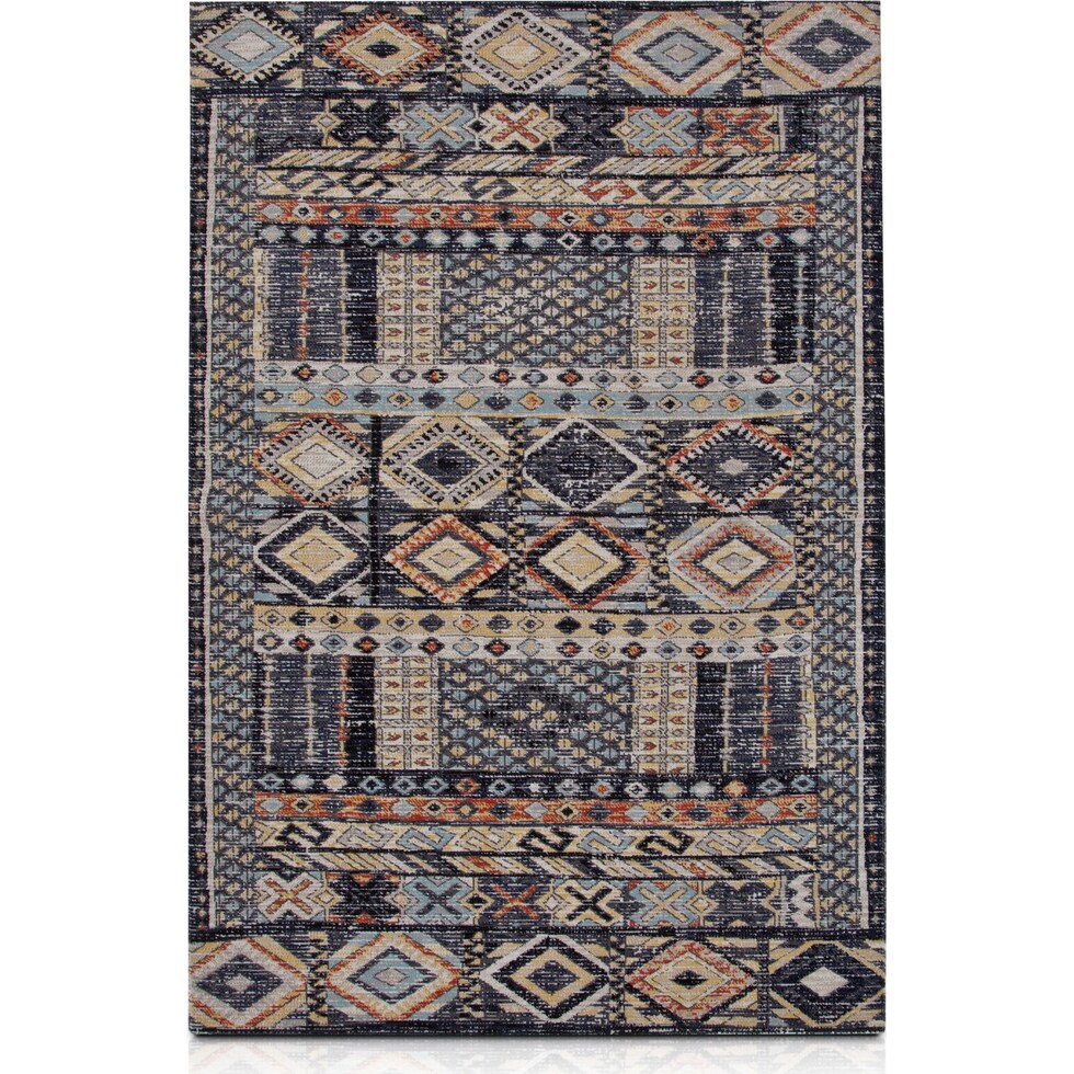 palms blue multi outdoor area rug   