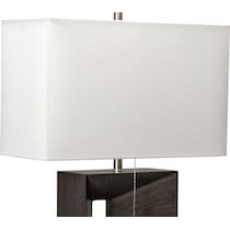 parallux gray table lamp   