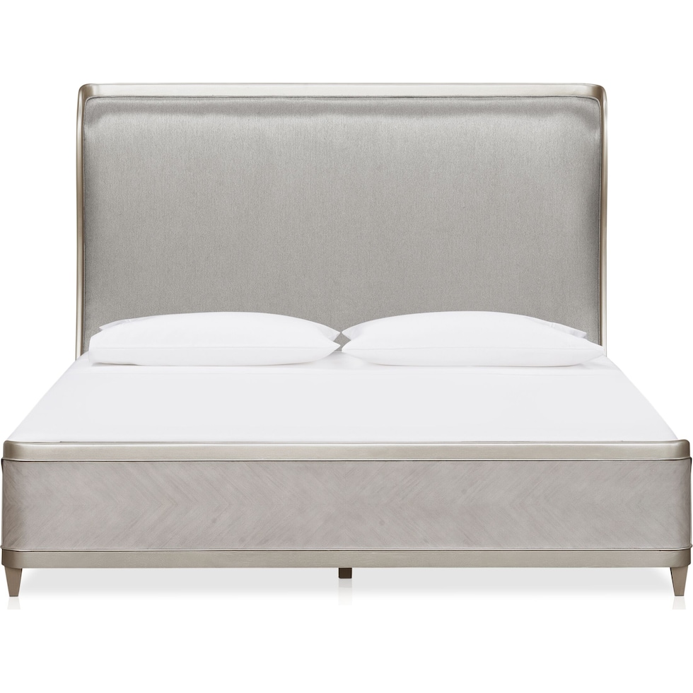 paris bedroom light brown  pc queen bedroom   