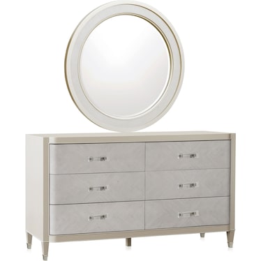 Paris Dresser and Mirror