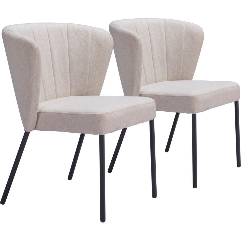 parker white dining chair   