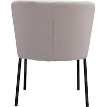 parker white dining chair   