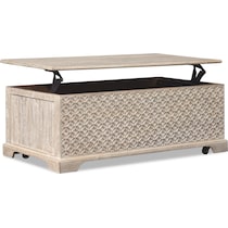 parlor gray lift top coffee table   
