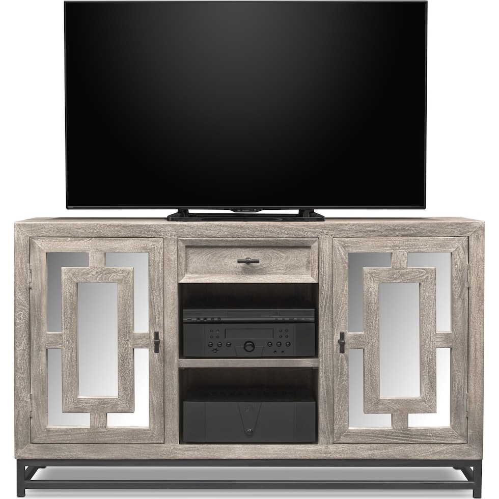 parlor gray tv stand   