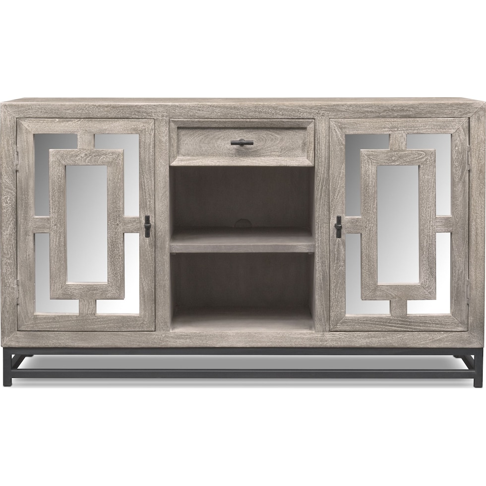 parlor gray tv stand   