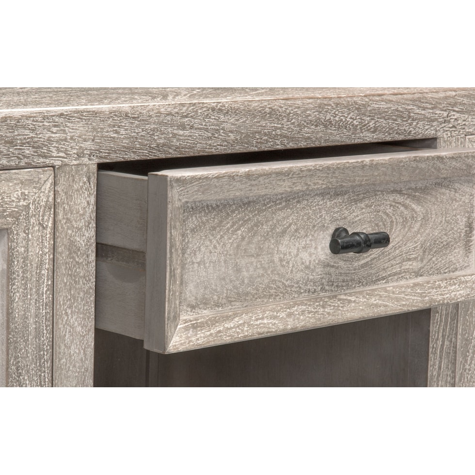 parlor gray tv stand   