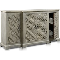 parlor gray wine cabinet   