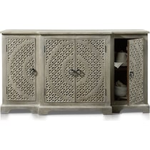 parlor gray wine cabinet   