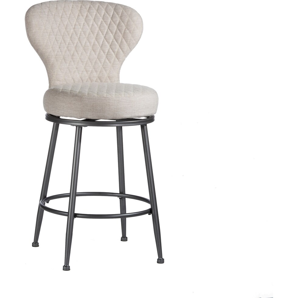 parma white counter height stool   