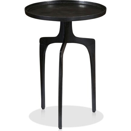 Pascal Accent Table - Dark Brown