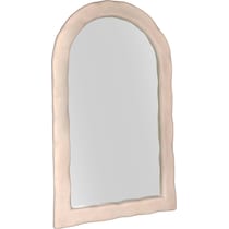 patricia cream floor mirror   