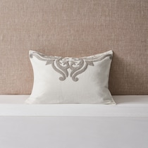 patrina ivory pillow sham   