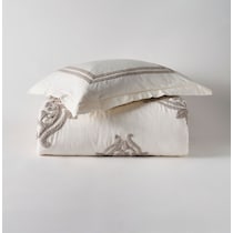 patrina white king bedding set   