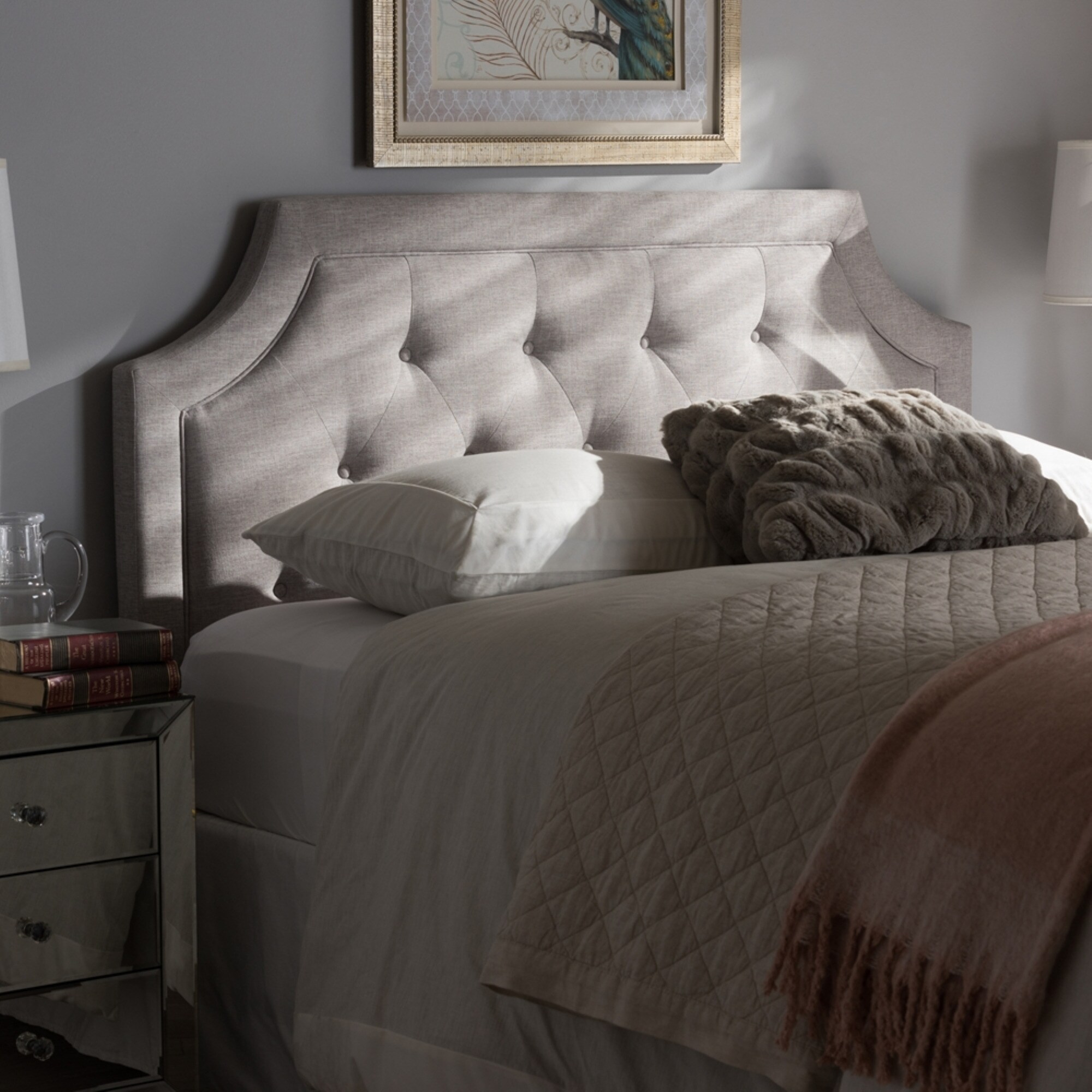 Paulette Upholstered Headboard Value City Furniture