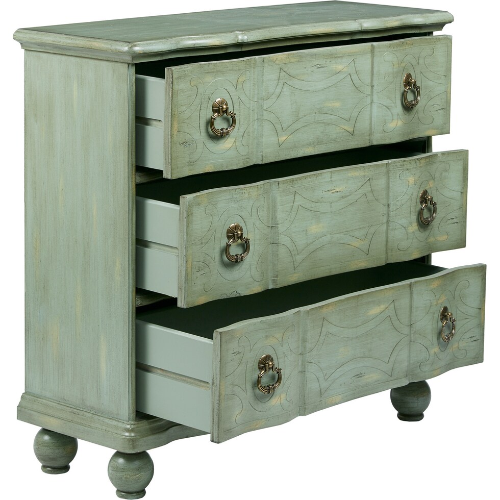 pawley green chest   