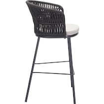 pax black bar stool   