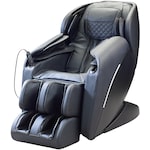 peaceful black massage chair   