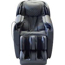 peaceful black massage chair   