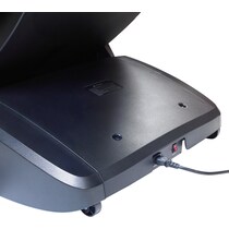 peaceful black massage chair   