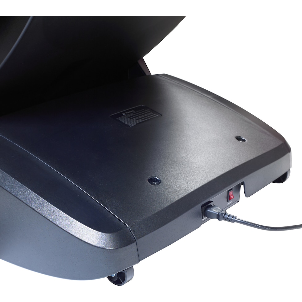 peaceful black massage chair   