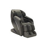 peaceful dark brown massage chair   