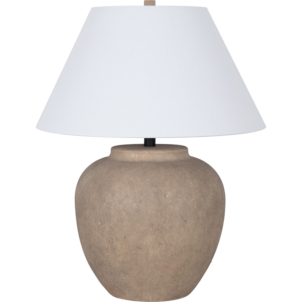 pearce neutral table lamp   