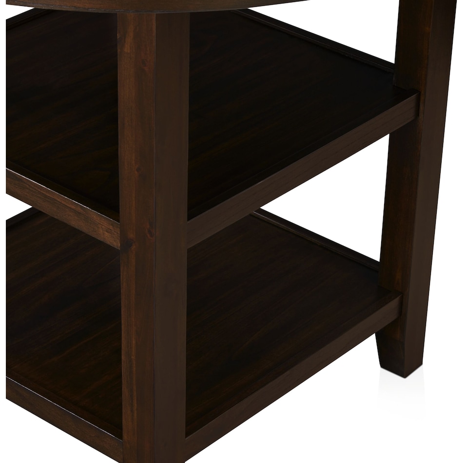 pearson dark brown  pc counter height dining room   