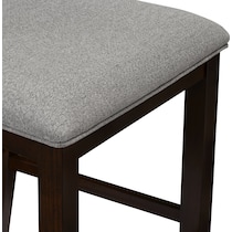 pearson dark brown counter height stool   