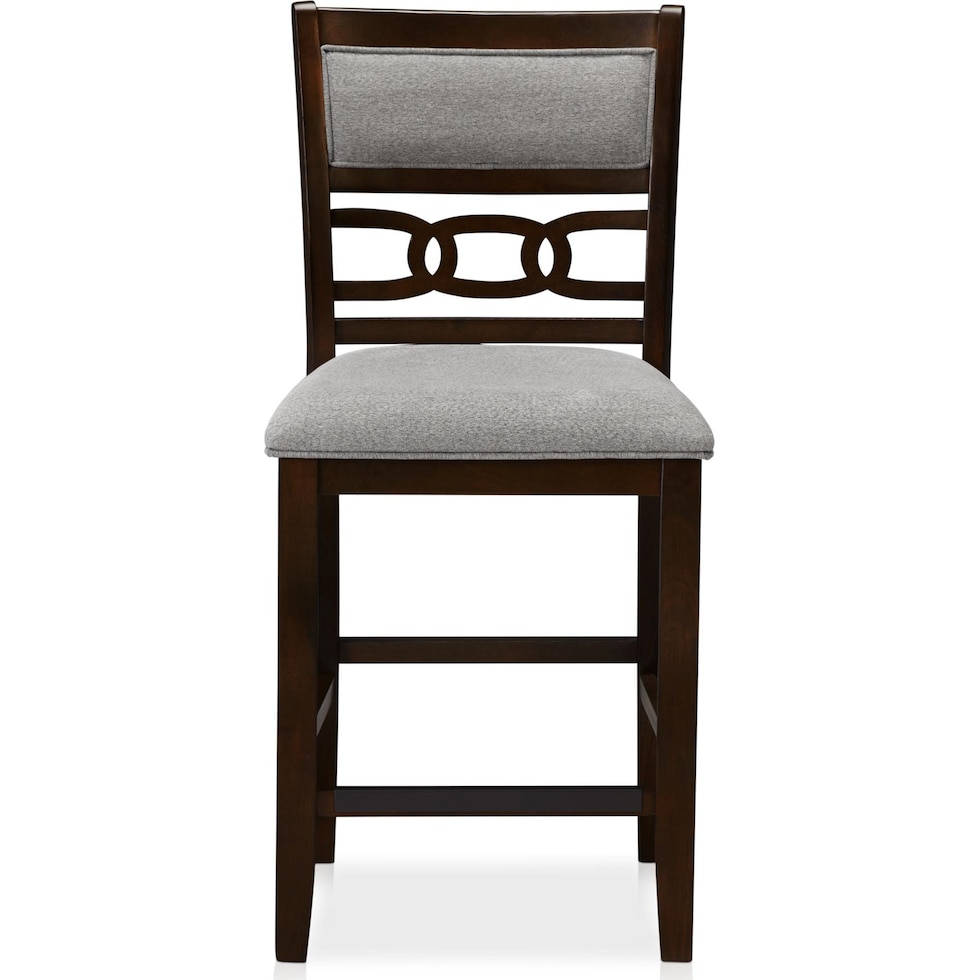pearson dark brown counter height stool   