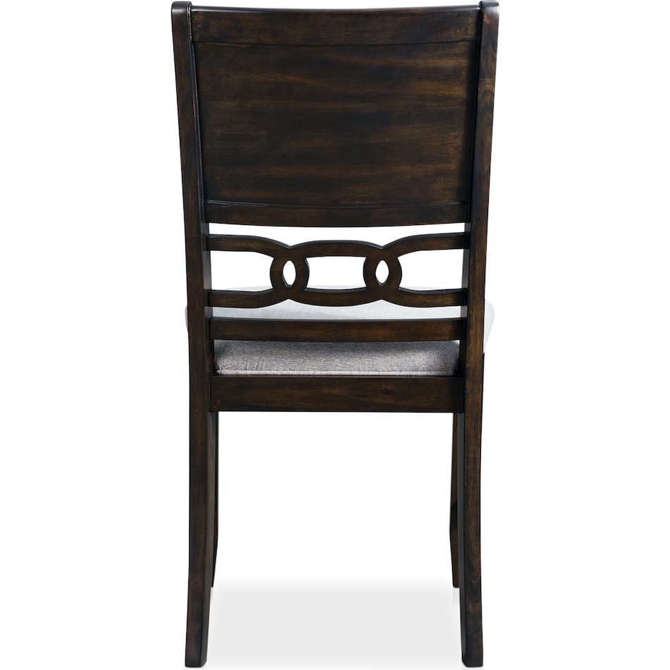 pearson dark brown dining chair   