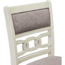 pearson white counter height stool   