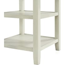 pearson white counter height table   