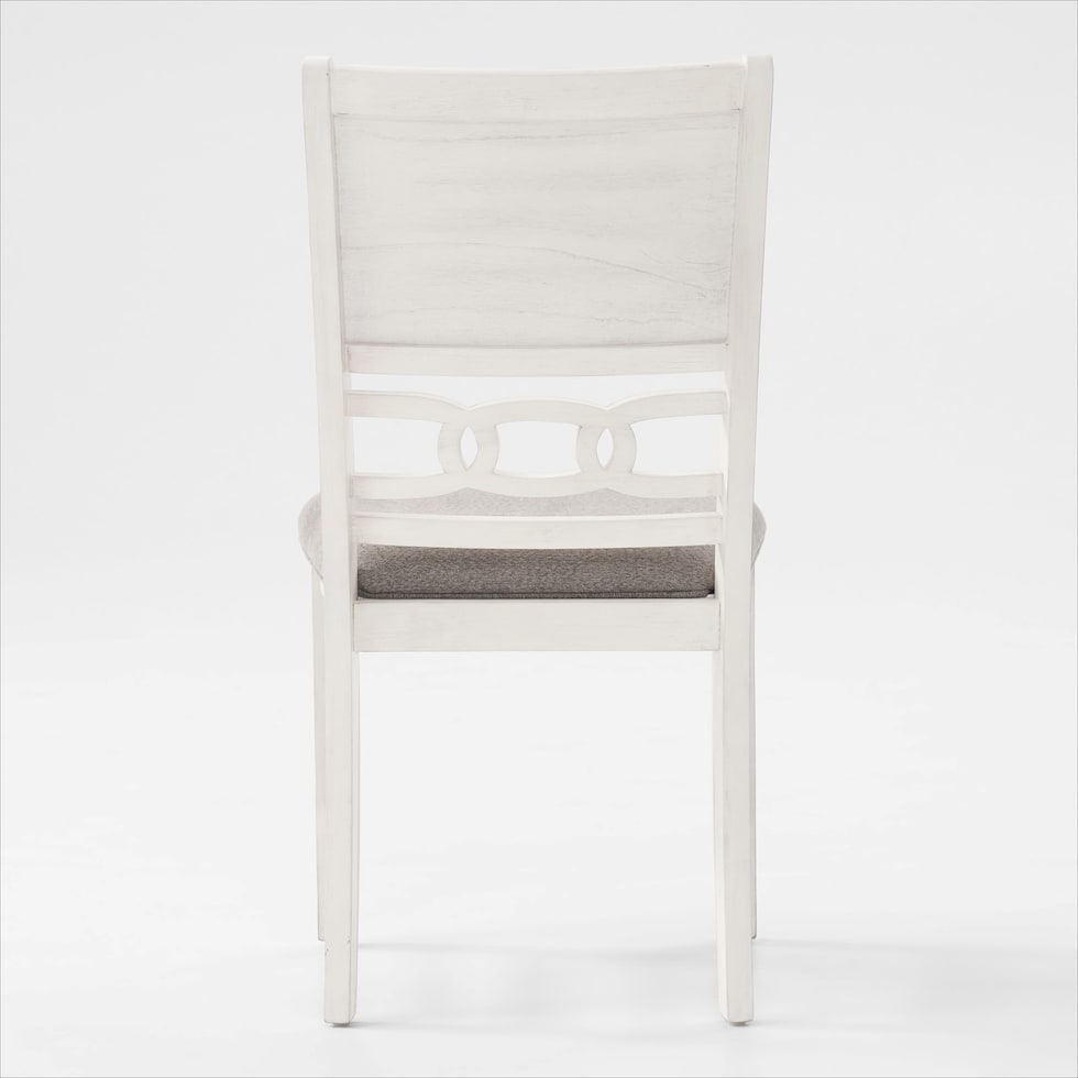 pearson white dining chair   
