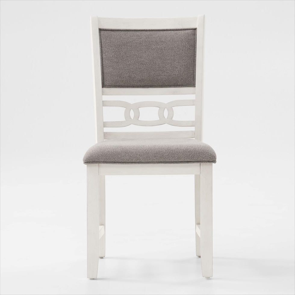 pearson white dining chair   