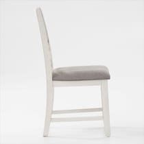 pearson white dining chair   