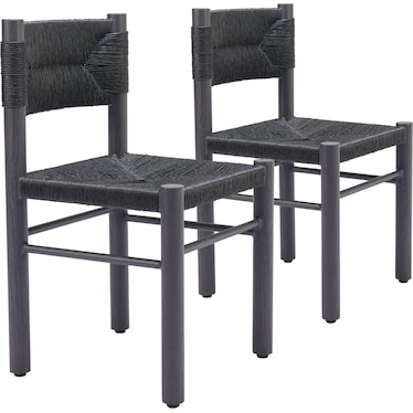 Pelican Outdoor Set of 2 Dining Chairs