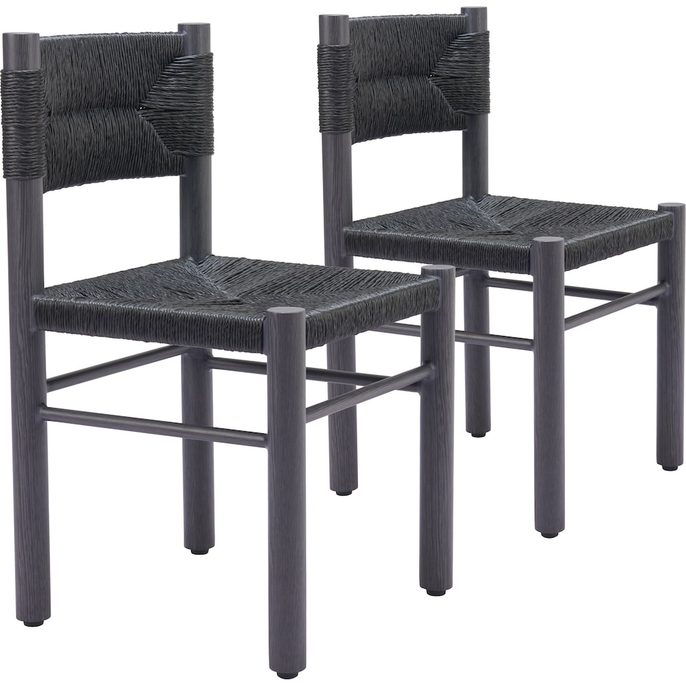 pelican black outdoor dining chair   